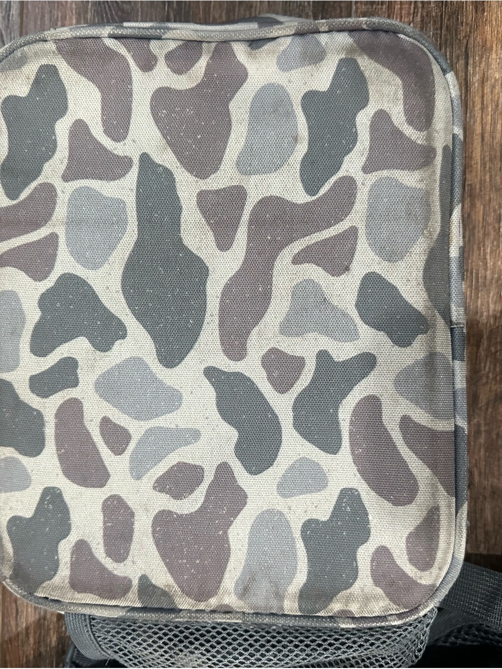 BURLEBO Camo Backpack in Gray and Black - Picture 4 of 8